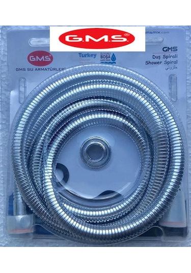 Gms Duş Hortum Spiral Duş Kordonu Zinciri