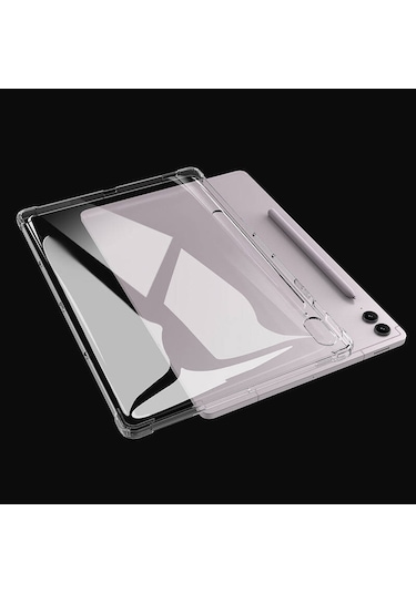 Galaxy Tab S10 Ultra Kılıf Zore Tablet Nitro Anti Shock Silikon Kapak Arka Kapak