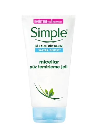 Simple Water Boost Micellar Yüz Temizleme Jeli 150 ML