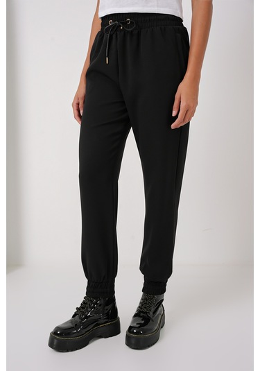 Bigdart 6674 Paçası Lastikli Eşofman Altı - Siyah