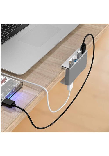 Orico 4 Port USB 3.0 Kenar Kelepçeli Çoklayıcı Hub MH4PU-P