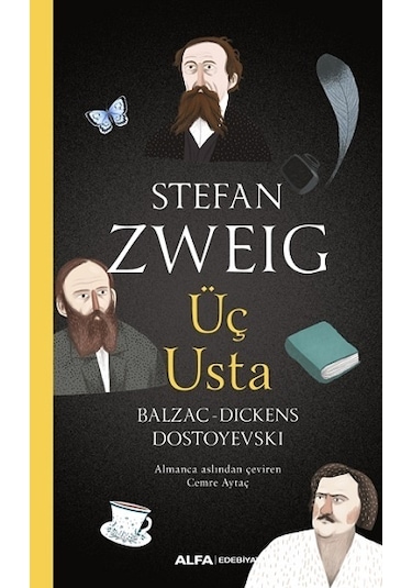 Üç Usta: Balzac-Dickens-Dostoyevski - Stefan Zweig - Alfa Yayıncılık