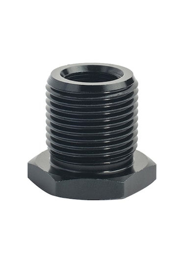 Tenfowee Araç Yağ Filtresi Adaptörü: 1/2-28 İç Dişli, 3/4-16 Dış Dişli, Alüminyum Alaşım, Siyah Renk