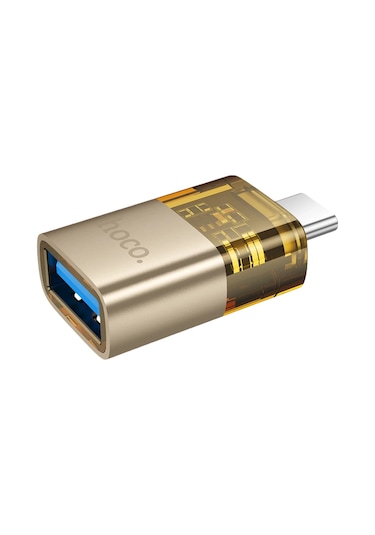 Hoco. Ua36b Tak Çalıştır Type-c To Usb 3.0 Dönüştürücü - Siyah