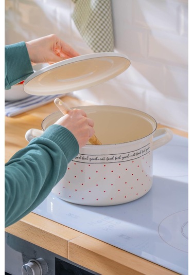 Feel Good Emaye Derin Tencere - 22 Cm