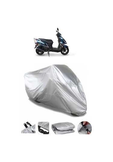 Falcon Mocco 125 Gri Motosiklet Brandası Kilit Uyumlu