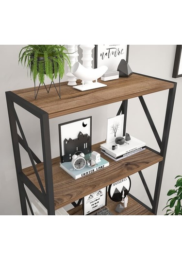 Wınd Kitaplık Ceviz