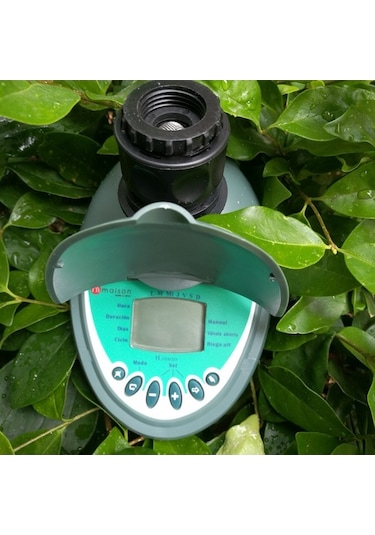 Pazly Akıllı Sulama Kontrol Cihazı 3/4 İnç Diş Otomatik Bahçe Sulama Zamanlayıcı