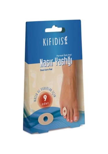 Kifidis 011 Kifidis Parmak Üstü Oval Nasır Yastığı Tek Ebat