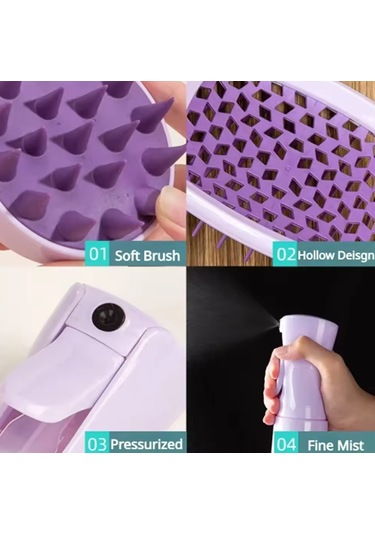 4'lü Mükemmel Saçlar İçin Bakım Seti Mor