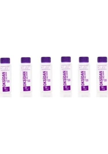 Kuaf Oksidan 20 Volüm %6 60 Ml X 6 (367038013)
