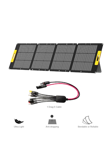 Enerjitem Katlanabilir Taşınabilir Solar Güneş Paneli 200w