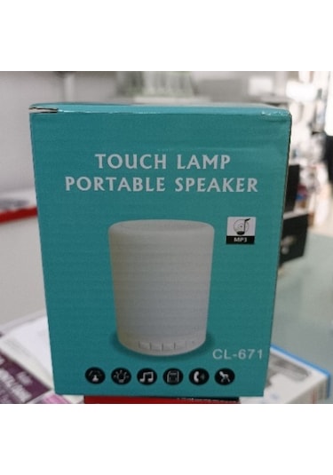 CL 671 TOUCH LAMP PORTABLE SPEAKER