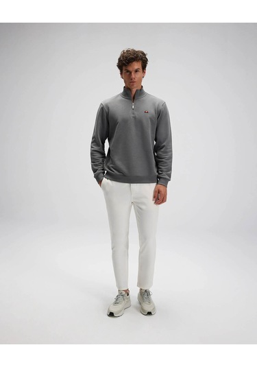 Ellesse Yarım Fermuarlı Antrasit Erkek Sweatshirt Em580 Antrasit Ellesse Yarım Fermuarlı Antrasit Erkek Sweatshirt Em580 Antrasit