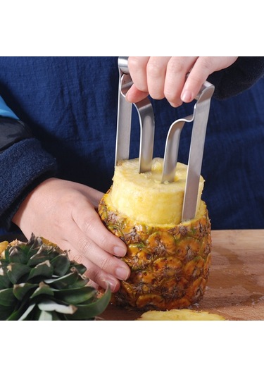 Stainless Steel Pineapple Knife Peeler Pineapple Core Remover, Size:pineapple Core Remover Diğer