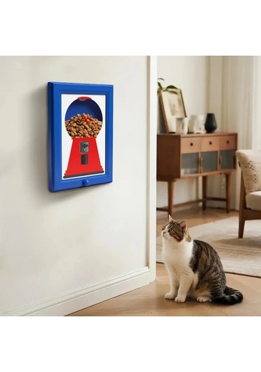 Willowhaven Sarı Duvar Tipi Şeker Kuruyemiş Dispanseri Ve Kare Fotoğraf Çerçevesi Seti