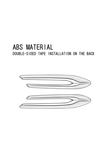 Anjiexun Araba Gümüş Yan Kanat Amblem Kapağı Trim Çıkartmaları