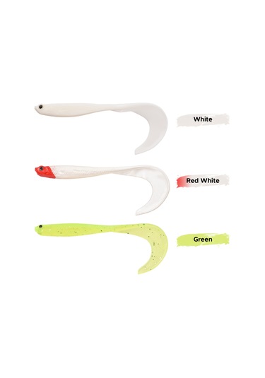 Reedark 5 Adet Tpe Yumuşak Biyomimetik Balık Yemleri - Esnek Kuyruk Ve 3b Göz Tasarımı İle Tatlı/salt Su Balıkçılığı