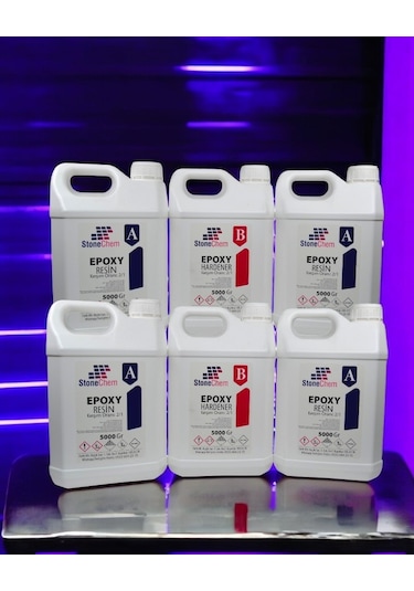 Stonechem Ultra Şeffaf Epoksi Reçine 30 KG