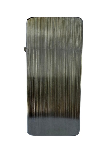 Premiumquality Fırçalı Gümüş Metal Benzinli Çakmak - Tr8670
