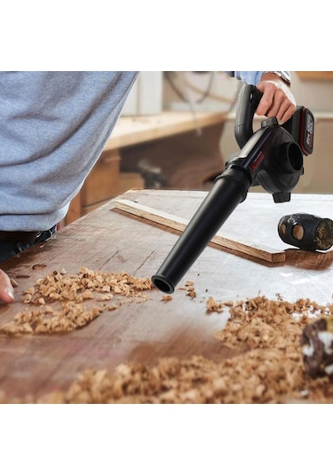 Kress KUF30.9 20 V Devir Ayarlı Solo Üfleyici + 5 Parça Aksesuar