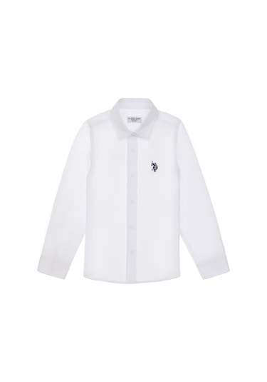 U.s. Polo Assn. Kız Çocuk Beyaz Gömlek Basic 50306588-vr013 Beyaz U.s. Polo Assn. Kız Çocuk Beyaz Gömlek Basic 50306588-vr013 Beyaz