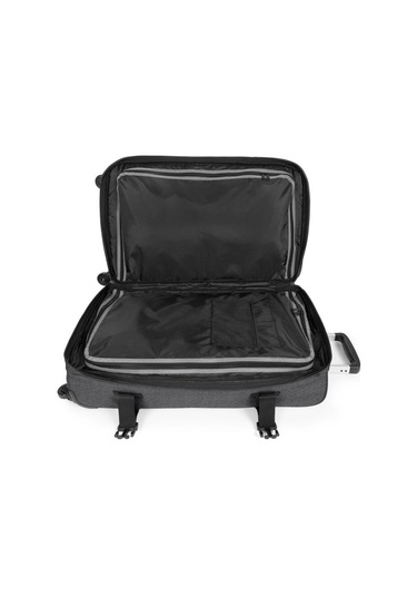 Eastpak Transit'r 4 M Black Denim Siyah Valiz Orta Boy Siyah