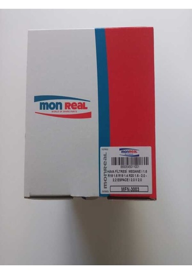 Hava Filtresi Renault Megane 1.6 R18 1.6 R19 1.4 R20 1.6 - 2.0 - 2.2 Espce I 2.0