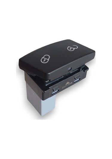 Skoda Superb 2 14-15 Sol Ön Kapı Merkezi Kilit Düğmesi 3T0962125B