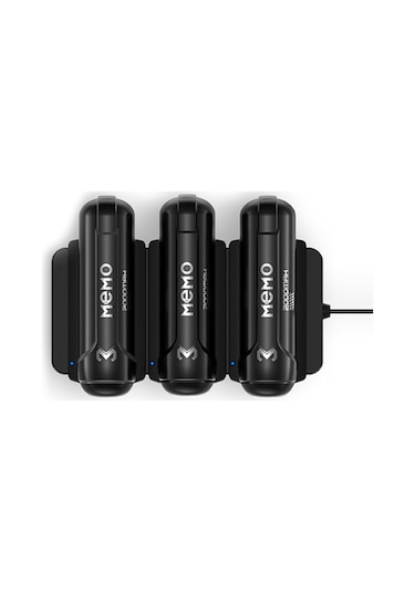 MEMO DL10 Telefon Soğutucu Fan Batarya Şarj Paneli + 2 Yedek Powerbank