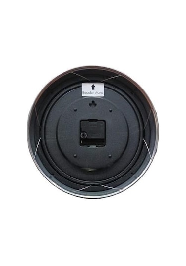 Regal 4290 Swr Özel Seri Metal Kasa Akar Sessiz Saniyeli Duvar Saati Çok Renkli