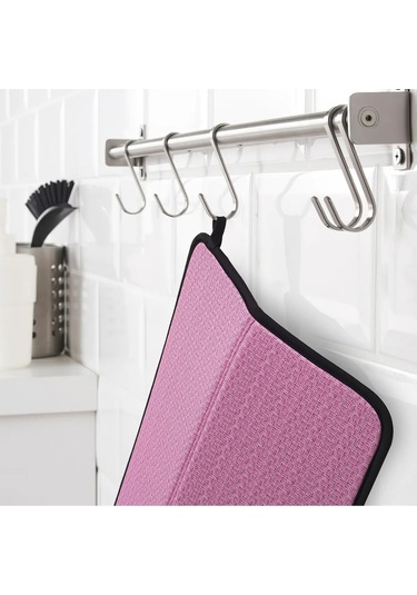 Bulaşık Kurutma Matı Bulaşık Matı - Pembe