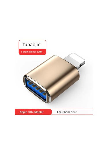 Lightning Usb Flash Sürücü Otg Adaptörü - Altın Um35489-5 Yurt Dışından