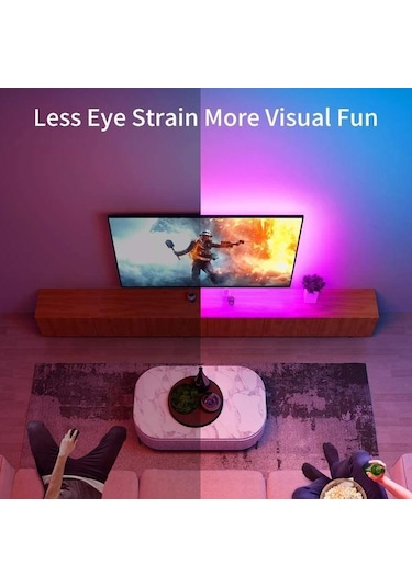 1 M-30 M Usb Led Çubuk Işığı Rgb 5050 Bluetooth Bant Noel Odası Dekorasyon İçin Led L Masaüstü Ekran Tv Led Aydınlatmalar 56669198