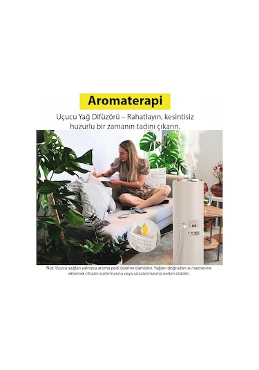 Ezere Aquapure Mns-a09 Ultrasonik Hava Nemlendirici