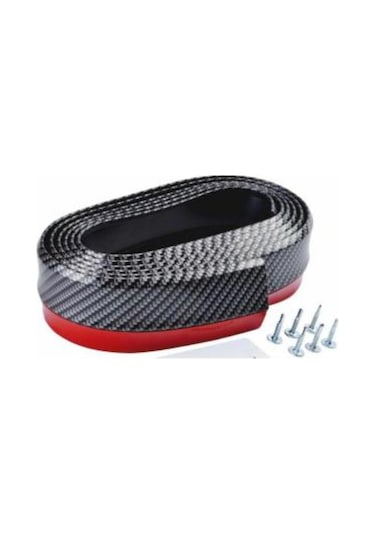 Samurai Siyah Carbon Ön Tampon Koruyucu Kauçuk Lip Bant (531446131)