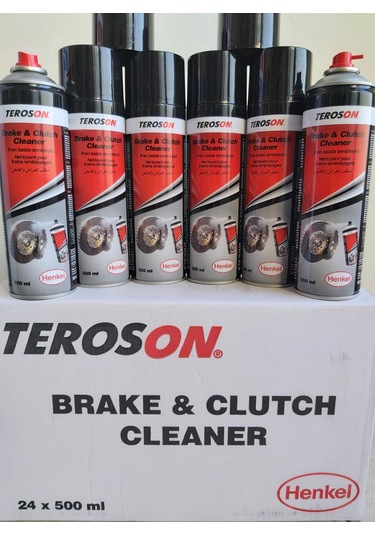 Henkel Teroson Loctite Fren Balata Temizleyici 500Ml 24'Lü Koli