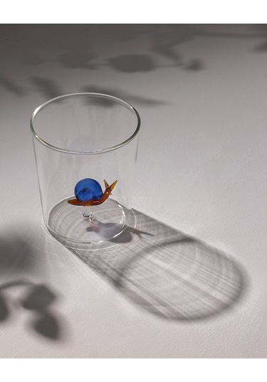 Madame Coco Violet Borosilikat Cam Bardak - Sarı/mavi - 350 Ml 8684427179772 Çok Renkli