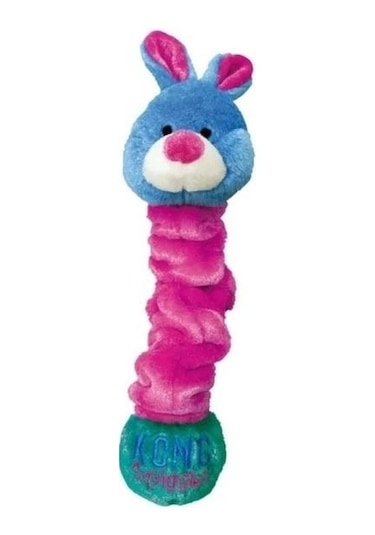 Kong Squigles Tavşan Figürlü Peluş Köpek Oyuncağı S