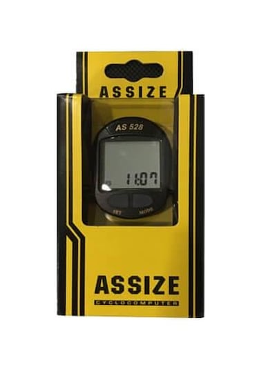 ASSIZE AS-528 DİJİTAL KM SAATİ KABLOLU Siyah