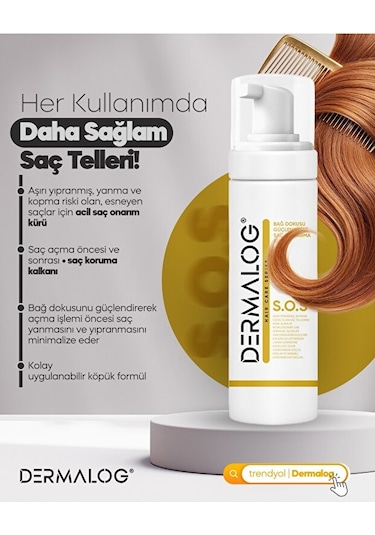 Dermalog Bağ Dokusu Saç Kurtarma Kürü 250 ML