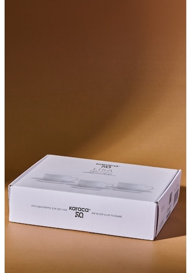 Karaca  Lisa 6 Kişilik Kahve Fincanı 90 Ml