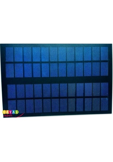 Solar Güneş Paneli 20 cm x 13 cm - 6 W