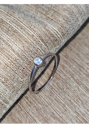 Sılver Whale Taşlı 925 Ayar Gümüş Yüzük 43018949 Gri