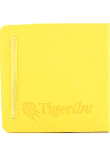 Tigertint Sketchbook Sert Kapak Eskiz Çizim Defteri 12x12 Cm Sarı