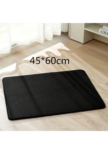 Kedi Kumu Mat Çift Katmanlı Su Geçirmez İdrar Geçirmez Yakalama Mat Kolay Temizlenebilir Pedi Kedi Kedi Tuvaleti Paspası 56426334