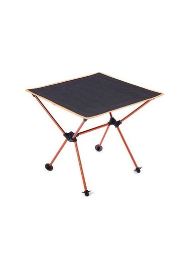 Prestigegoods Portable Lightweight Foldable Oxford Cloth Aluminum Airplane Picnic Bbq Table Turquoise Turuncu