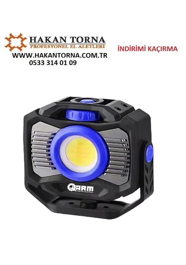 Ht- Arm 2000 Lümen Şarjlı Led Lamba Fener Işıldak