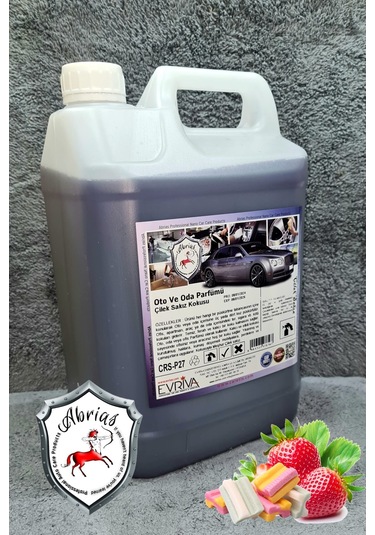 Abrias Çilek Sakız Oto Ve Oda Parfümü 5lt