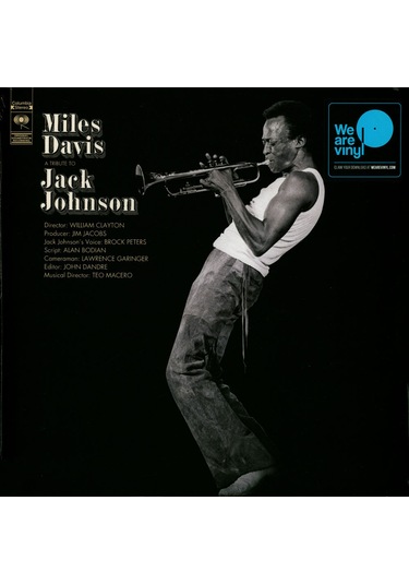 Miles Davis - A Tribute To Jack Johnson - 33 Lp Albüm Ambalajlı